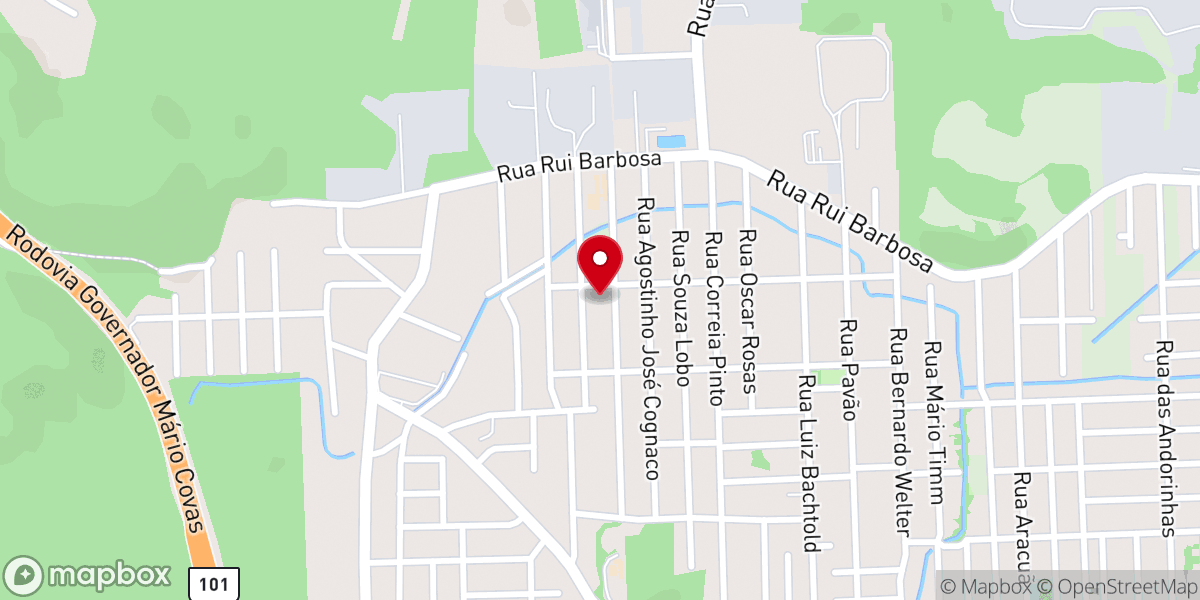 Map showing location of Paróquia Divino Espírito Santo do Costa e Silva-JLLE