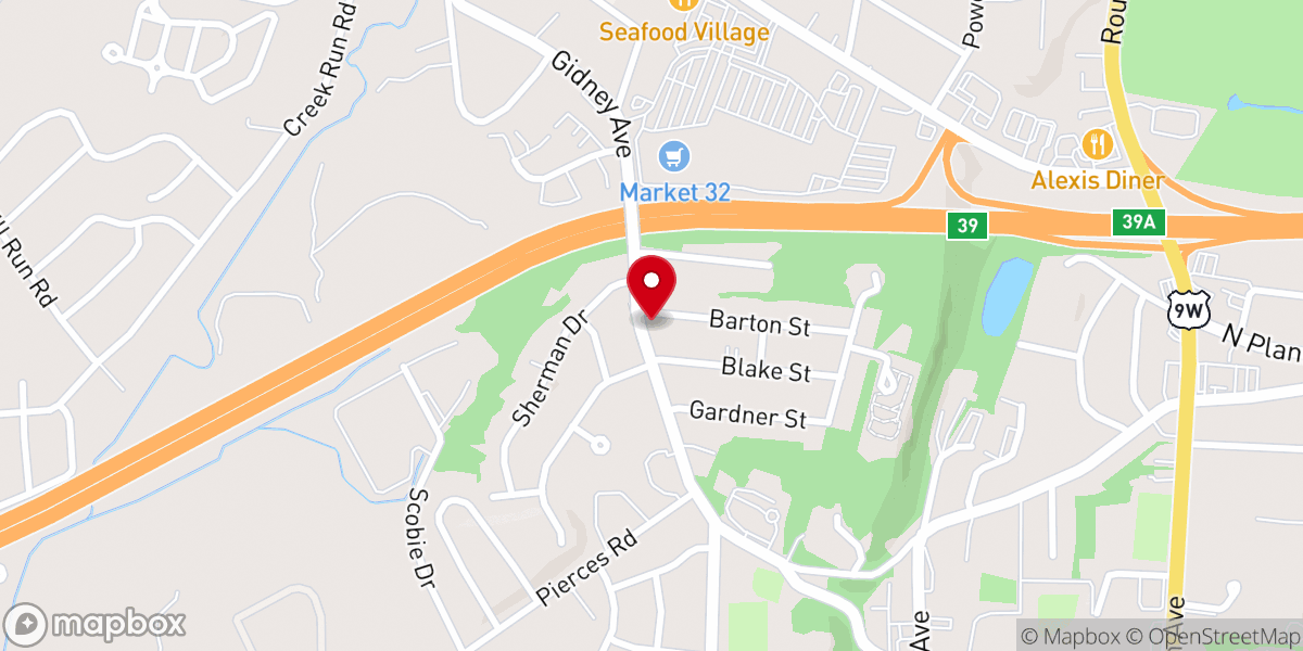 Map showing location of Tabernacle of Faith Christian Fellowship
