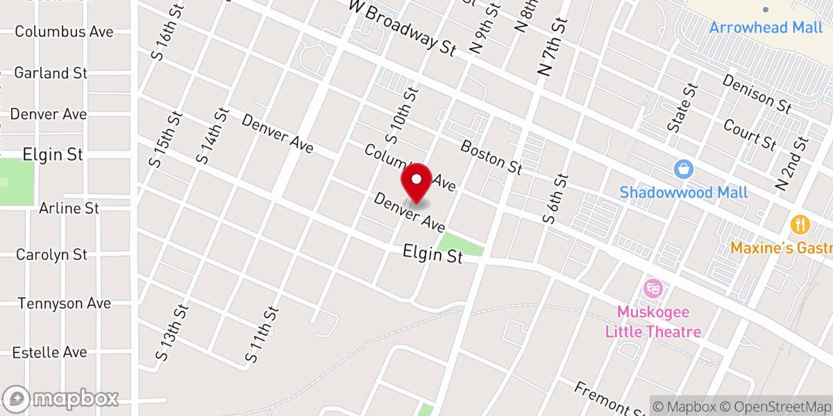 Map showing location of Sovereign Grace Church