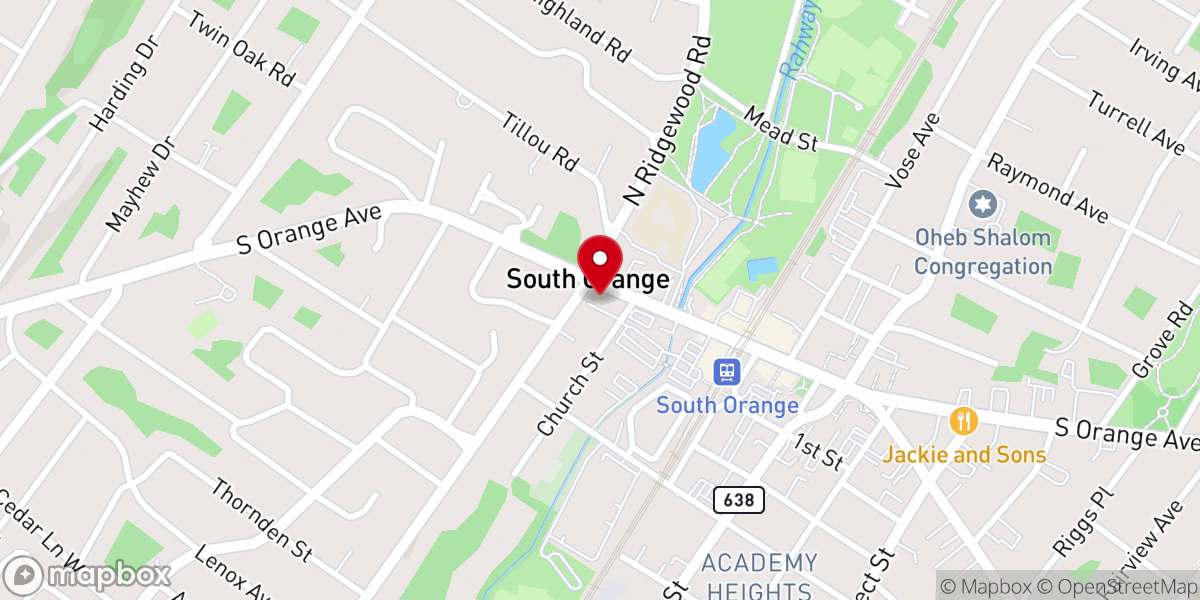 Map showing location of The Episcopal Church of St. Andrew & Holy Communion