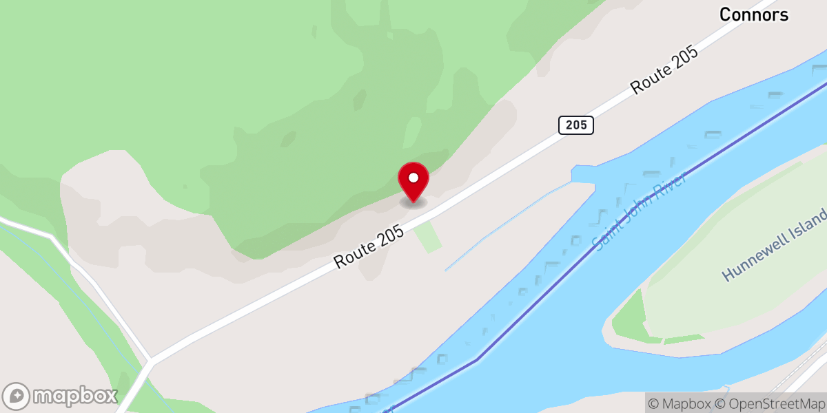 Map showing location of Église Notre-Dame-du-Rosaire à Connors