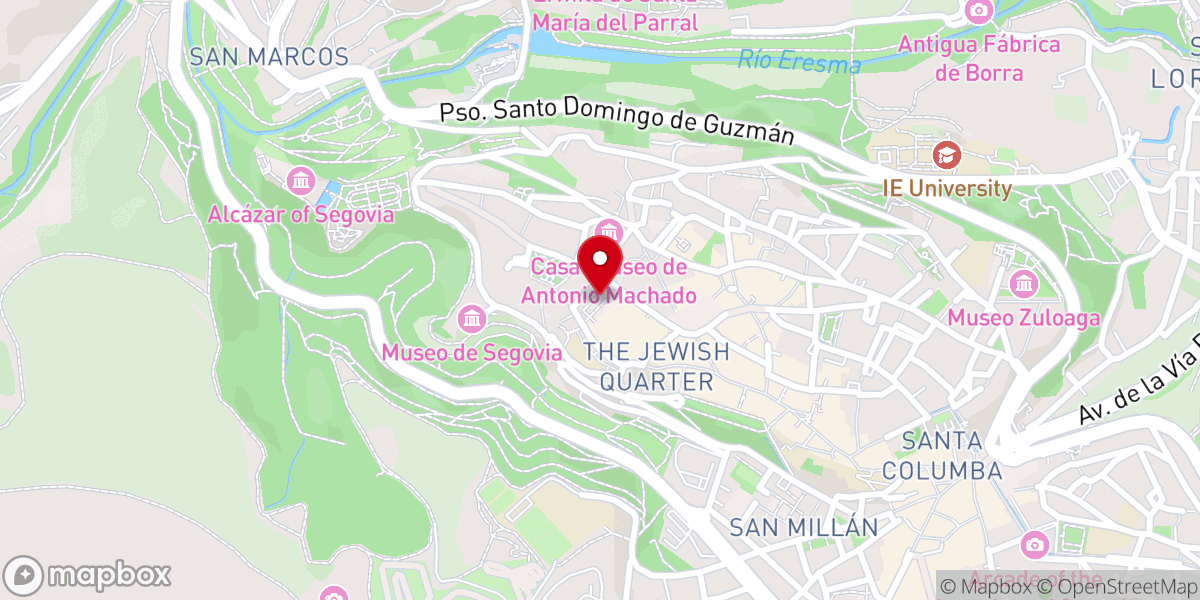 Map showing location of Enlosado de la Catedral