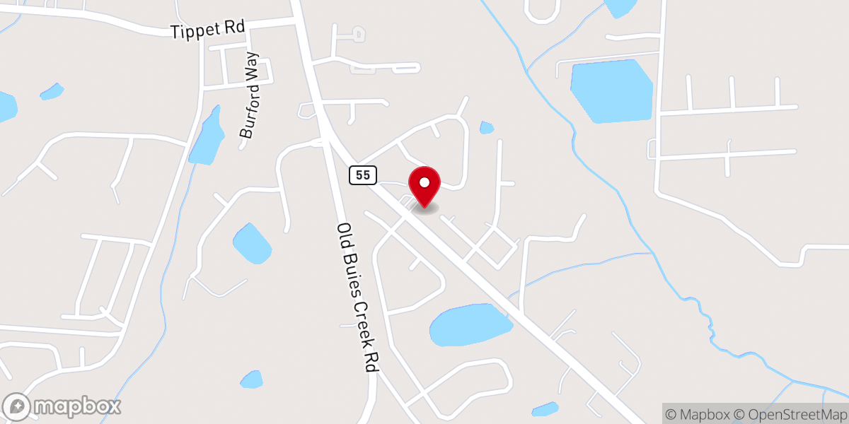 Map showing location of True Holiness