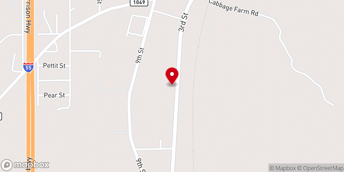 Map showing location of Kentwood United Pentecostal