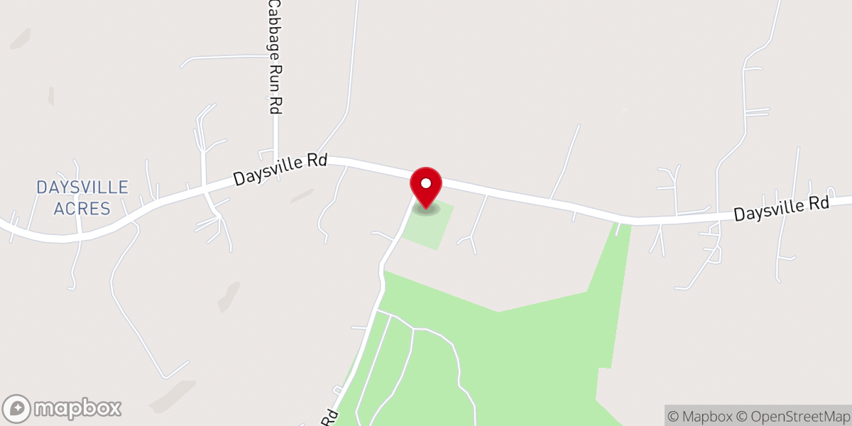 Map showing location of Chapel Lutheran Church
