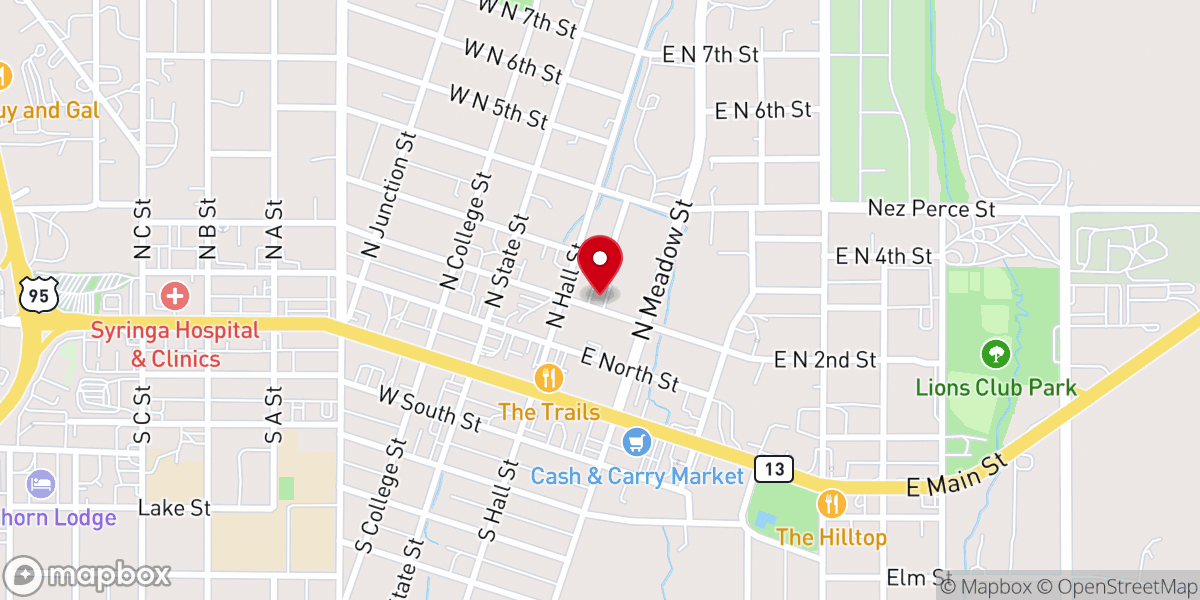 Map showing location of City Gates Church Of God