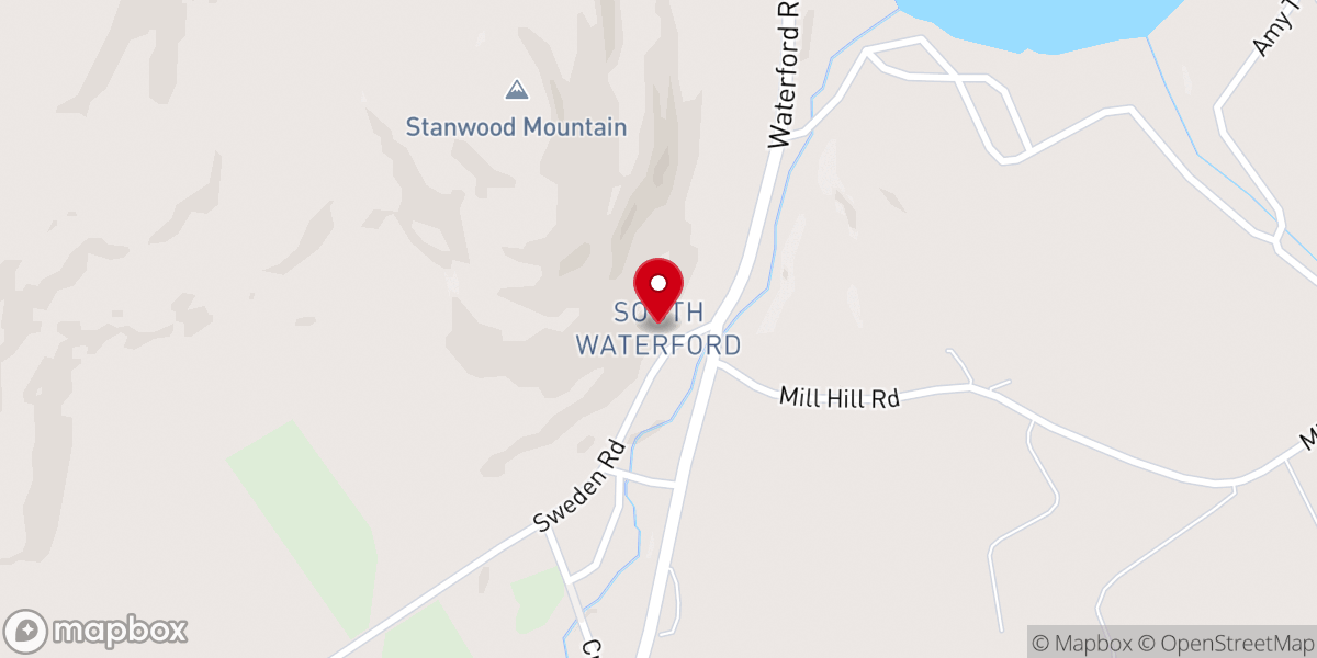 Map showing location of South Waterford