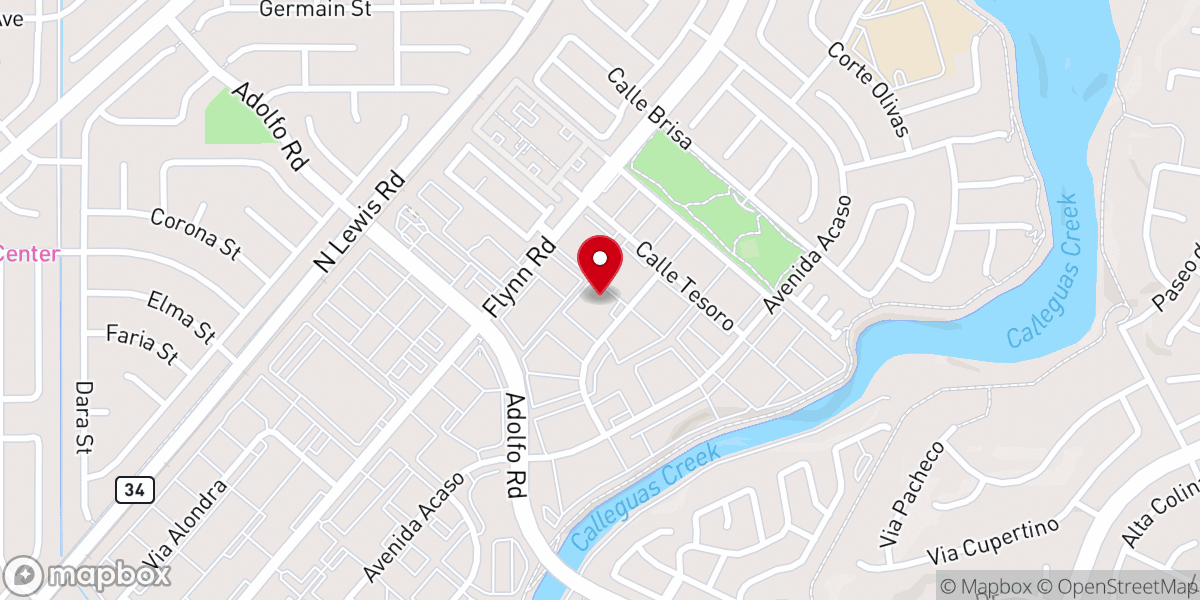 Map showing location of RISE Church