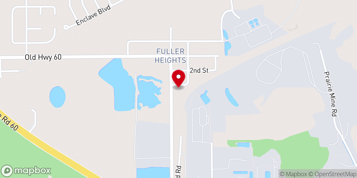 Map showing location of New Church Of Jesus Ministries