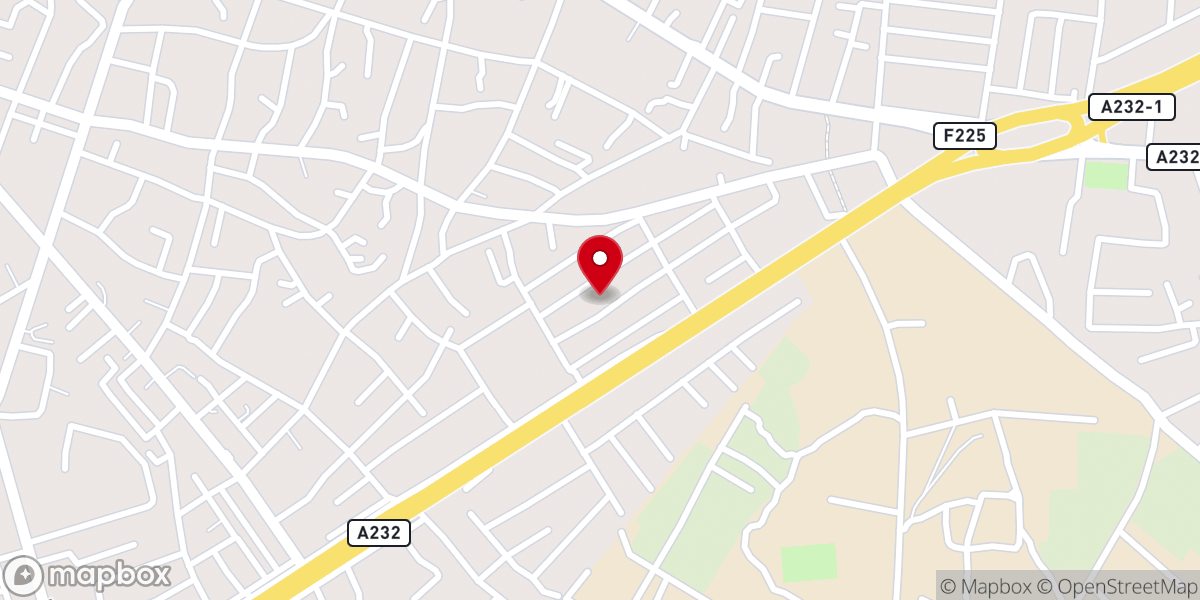 Map showing location of Living Christ Mission Inc.