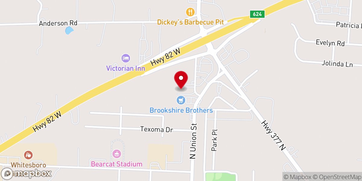 Map showing location of Saint Francis of Assisi Catholic Church