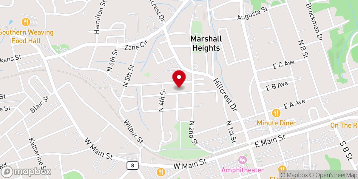 Map showing location of Holiness Church