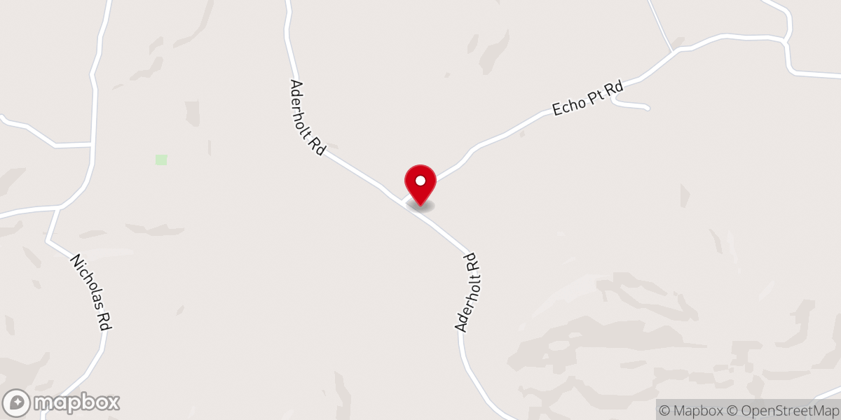 Map showing location of Piney Grove United Baptist Church #2