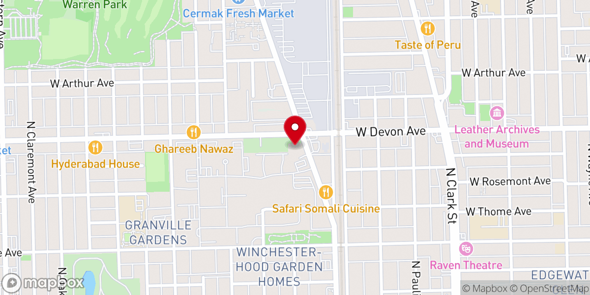 Map showing location of Saint Henry Catholic Church