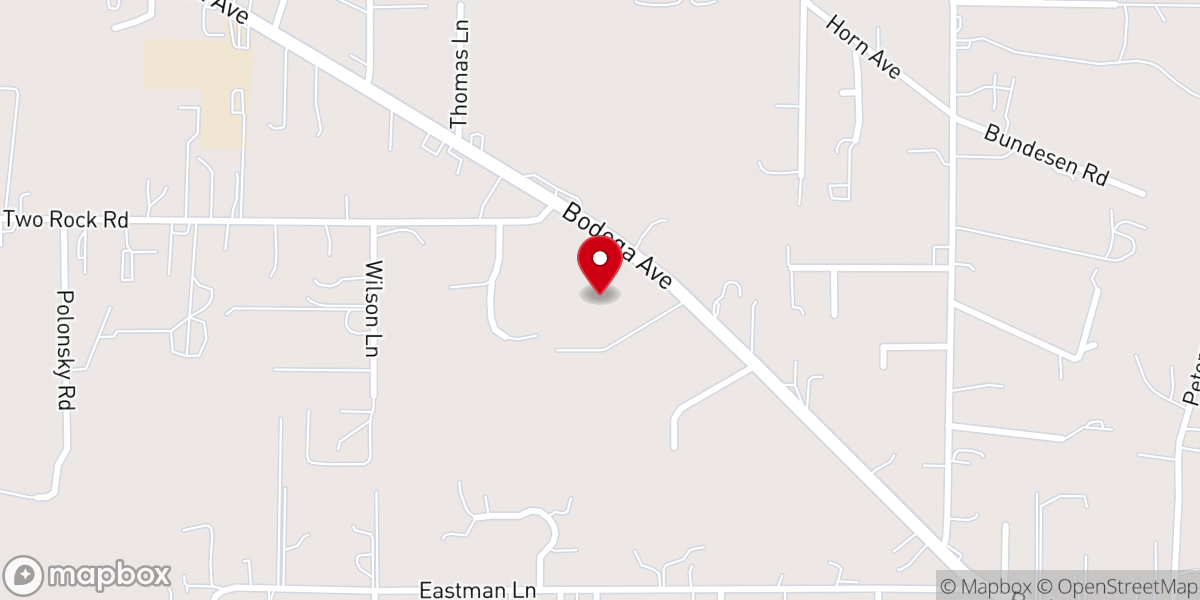 Map showing location of 360 Church of Petaluma