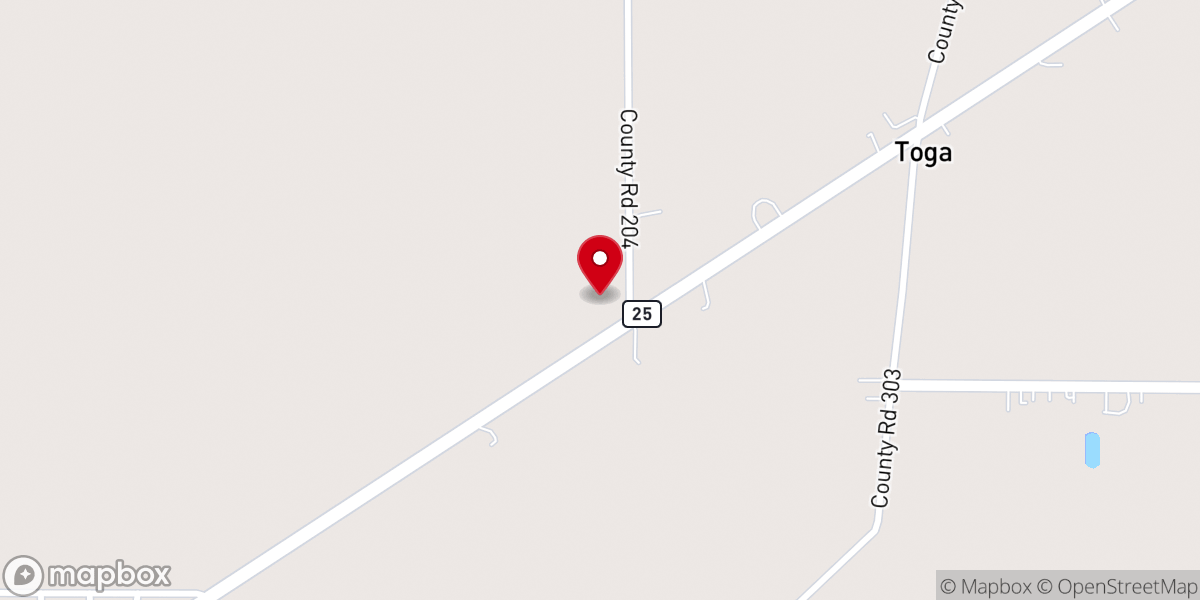 Map showing location of The Sanctuary (Advance First Church)