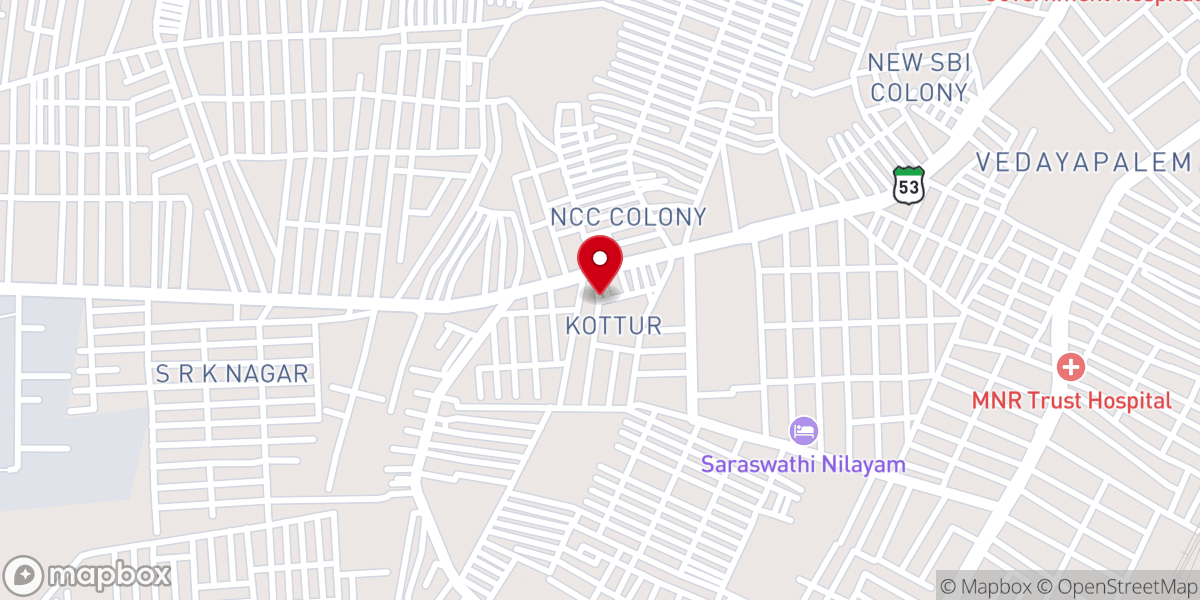 Map showing location of AIM Christian Assembly (A unit of ALTHEA INDIA MISSION - Christian Religious Trust)