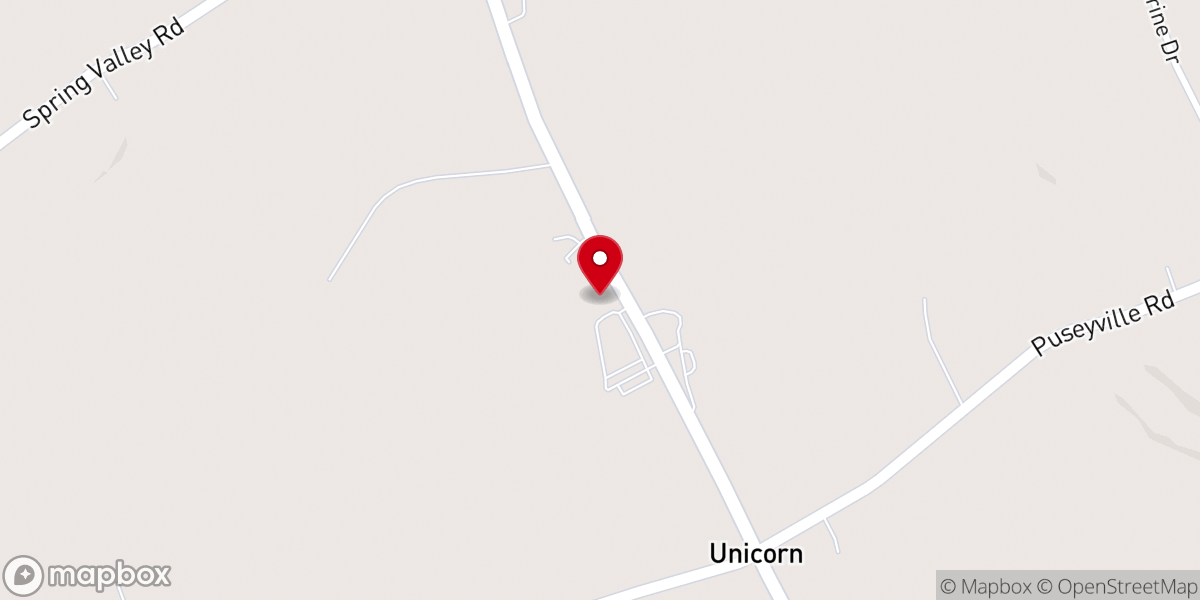 Map showing location of Mechanic Grove Church Of The Brethren