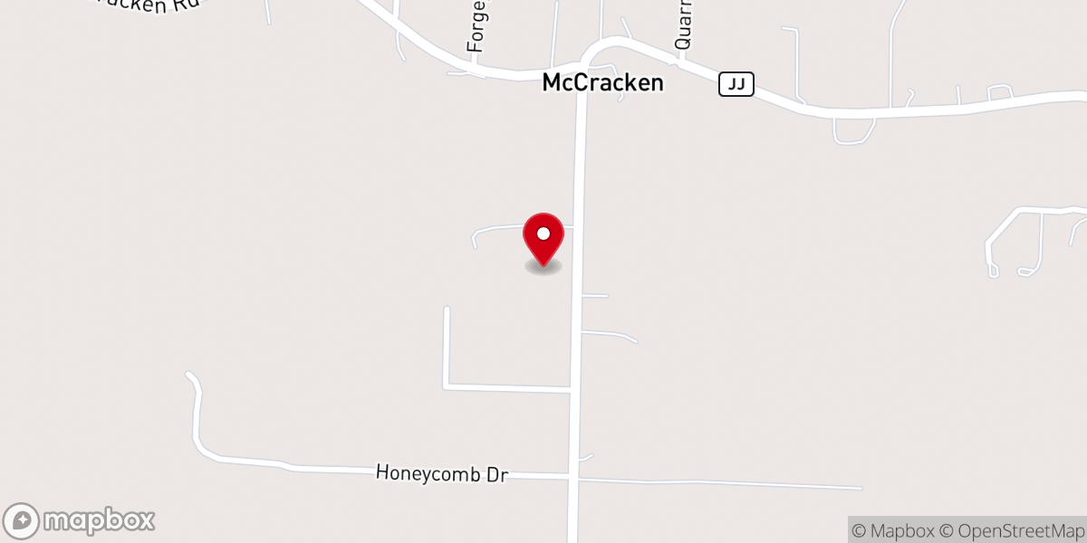 Map showing location of MT. Zion Baptist Church