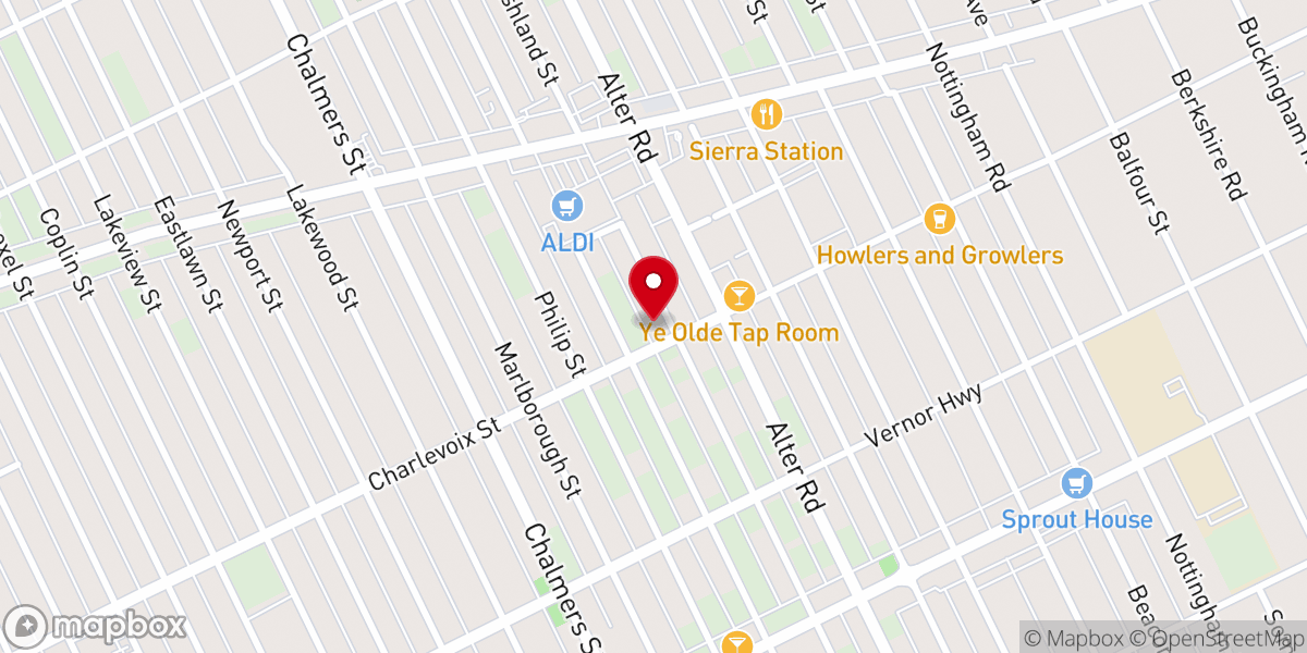 Map showing location of Touching Lives for Jesus Ministries Church