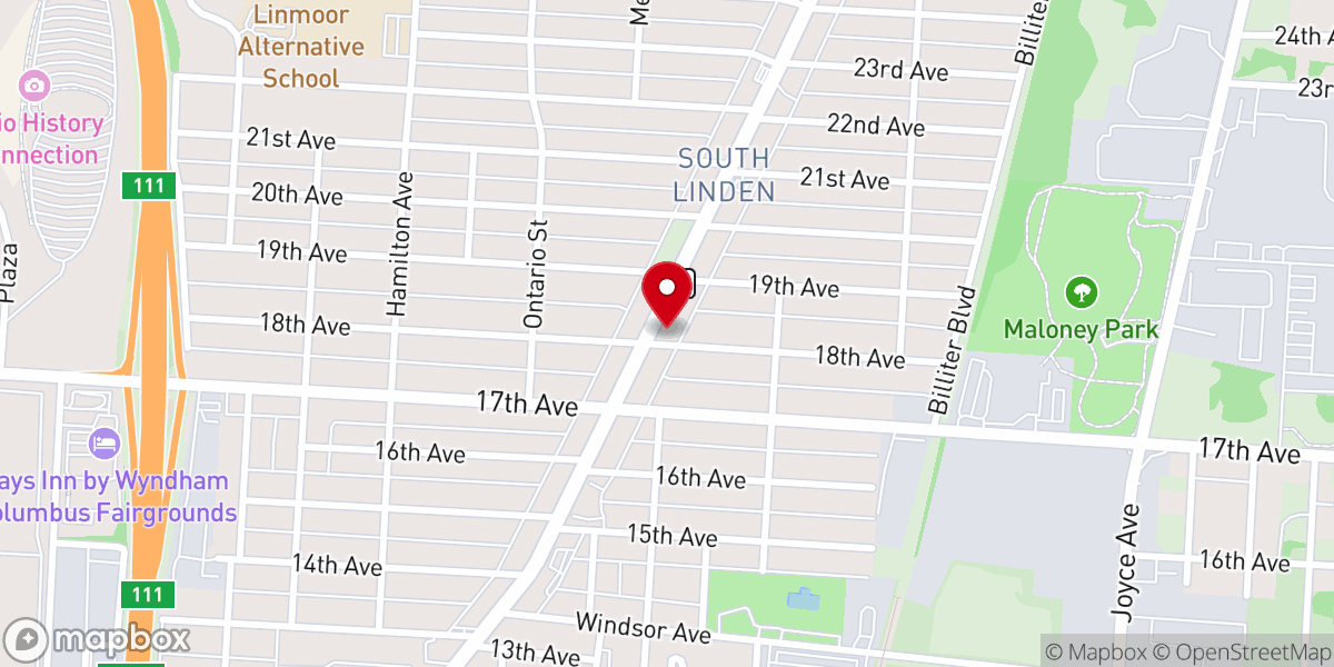 Map showing location of Sanctified Temple Church of God in Christ
