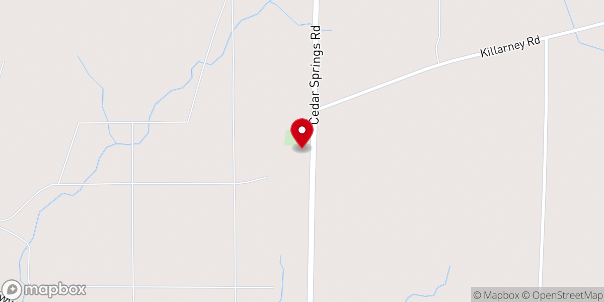 Map showing location of Saint Paul AME Church
