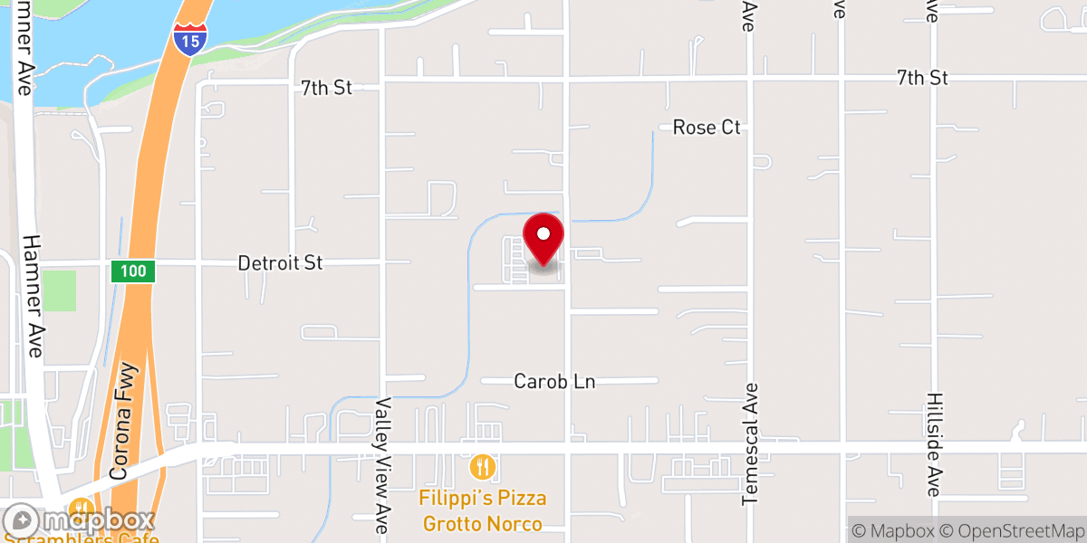 Map showing location of St Mel's Catholic Church