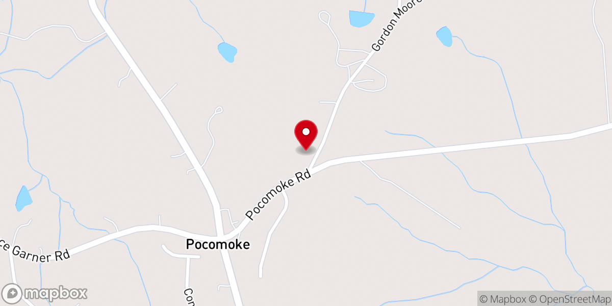 Map showing location of Wesley Chapel United Methodist Church