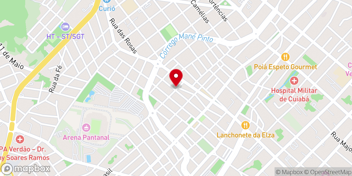Map showing location of Igreja Nossa Senhora do Bom Conselho