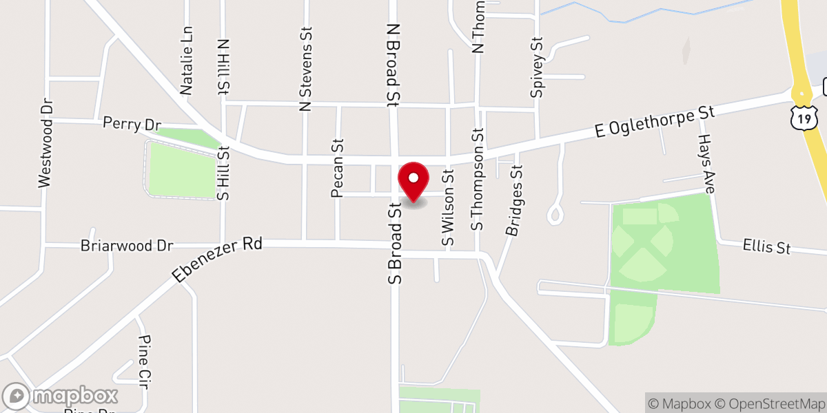 Map showing location of Kairos PeMo’s Coffee Shop