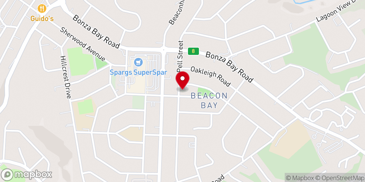 Map showing location of St Nicholas Church