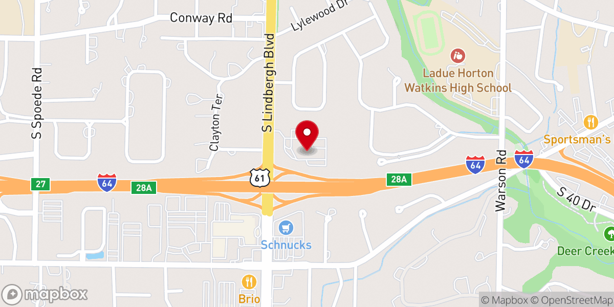 Map showing location of Salem United Methodist Church
