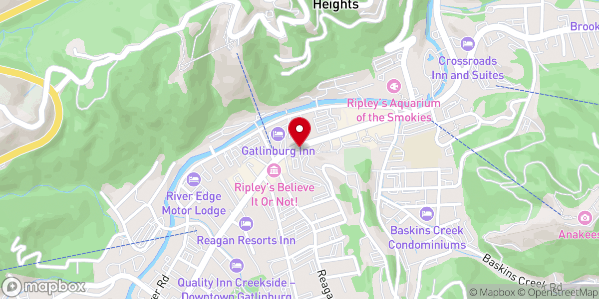 Map showing location of First United Methodist Church