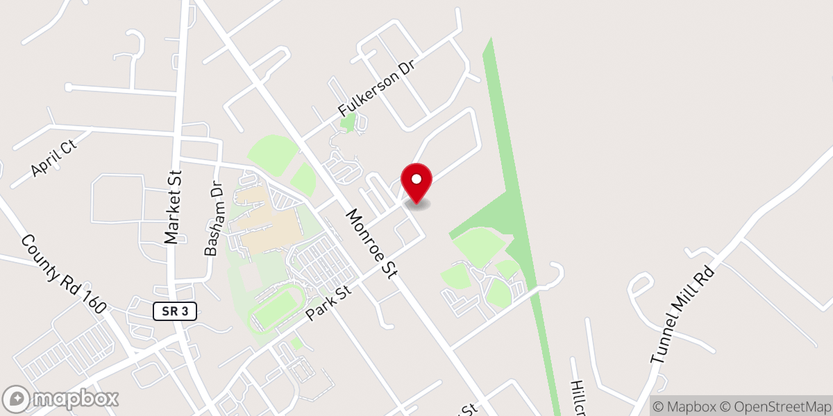Map showing location of St. Michael School and Community Childhood Program