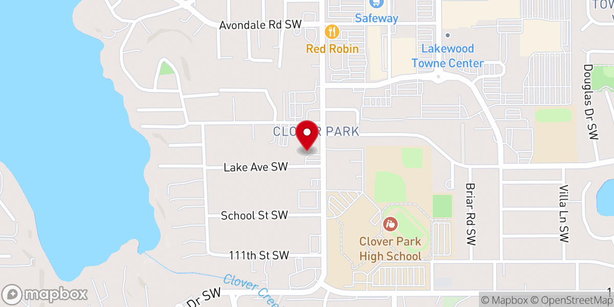 Map showing location of St Mary's Episcopal Church