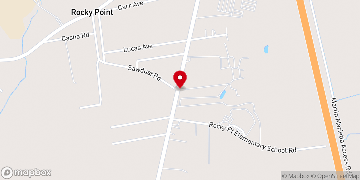 Map showing location of Old Homestead Farm