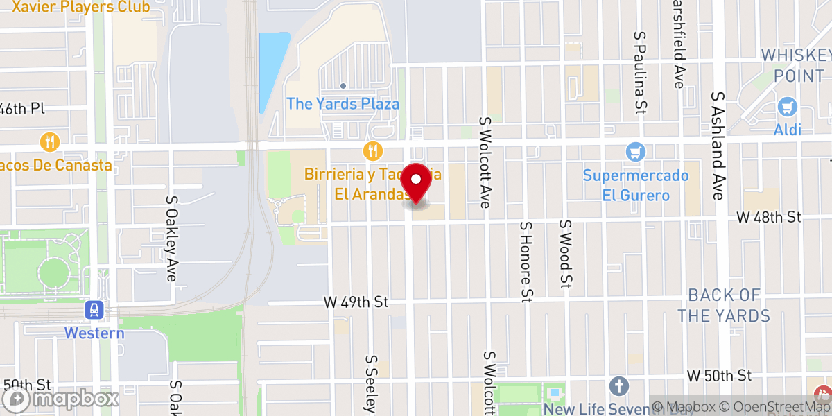 Map showing location of St Michael The Archangel Catholic Church (St Oscar Romero Parish)