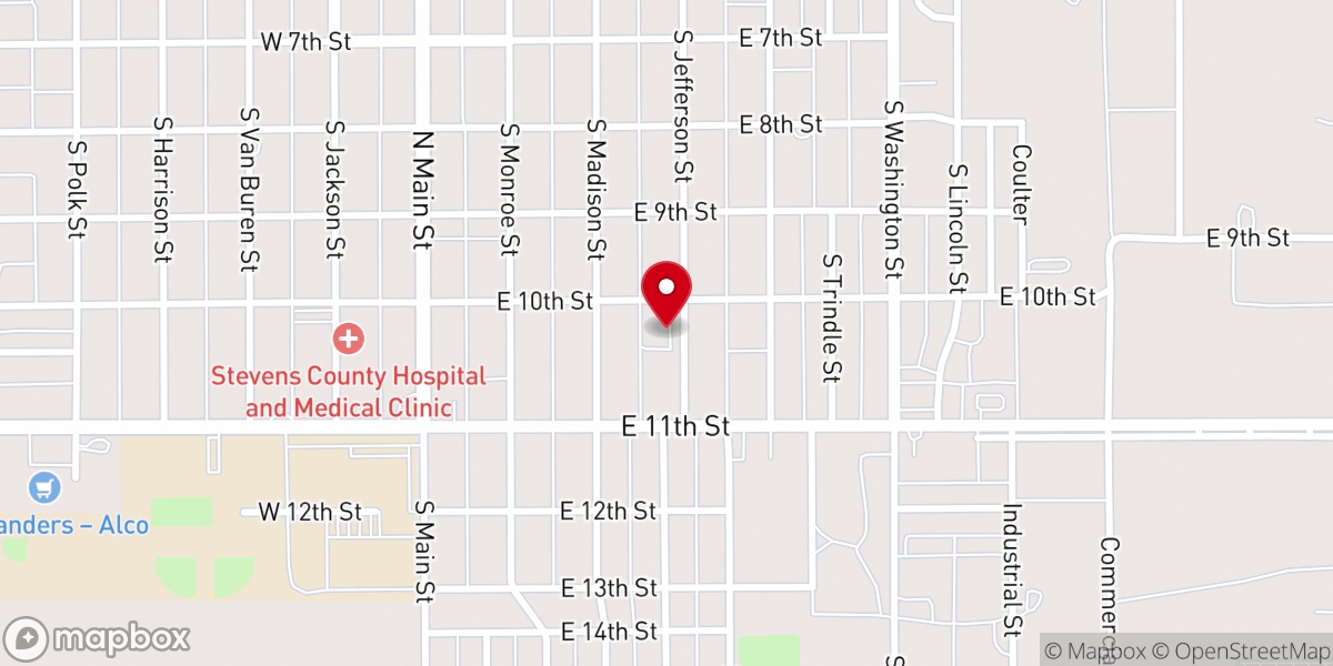 Map showing location of St Helen Catholic Church