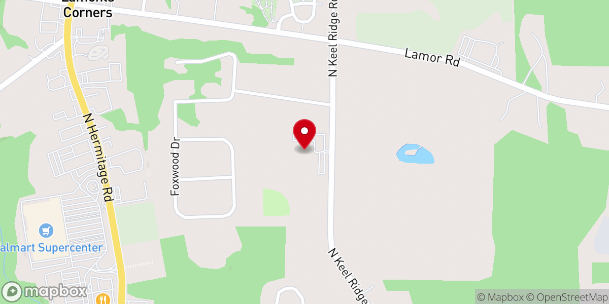 Map showing location of Family Life Church