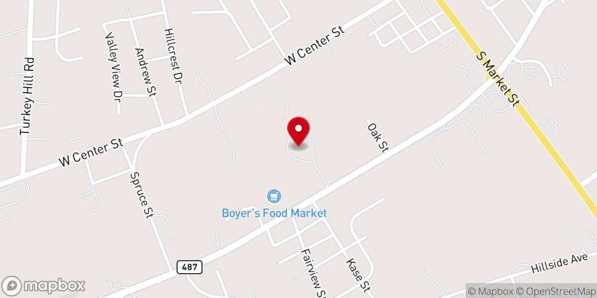 Map showing location of Faith and Friends Preschool Center