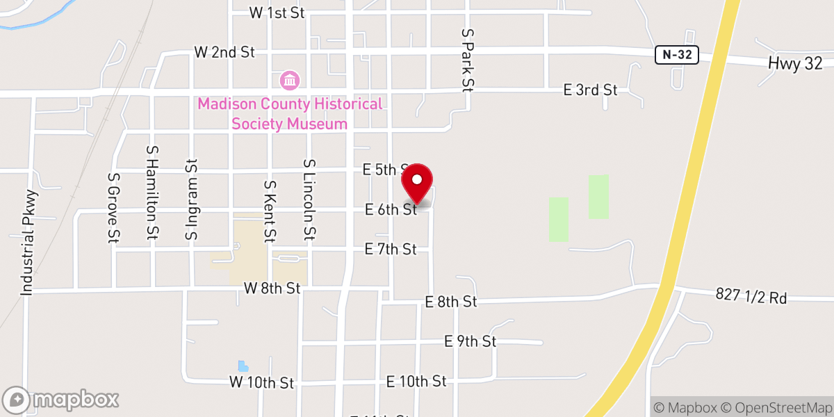 Map showing location of St Leonard's School