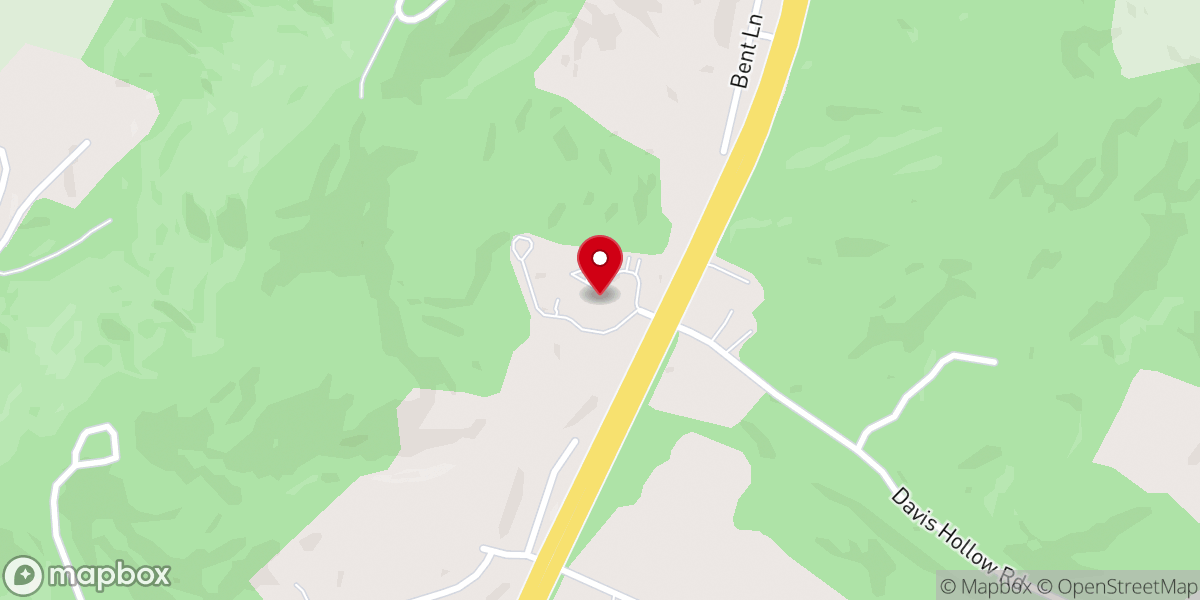 Map showing location of Holy Trinity Catholic Church