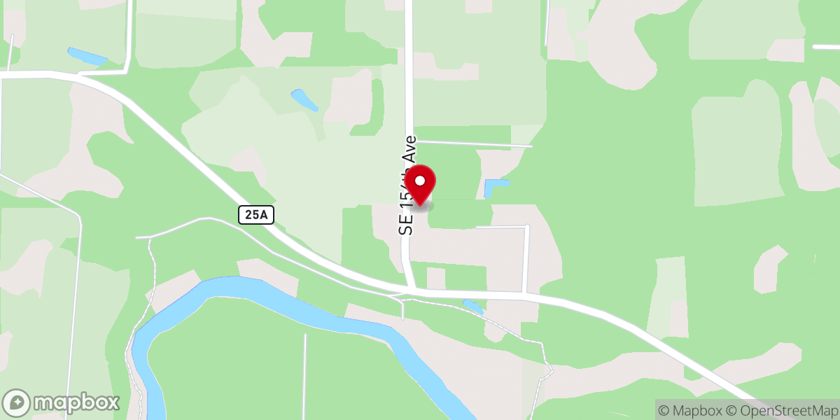 Map showing location of New Jerusalem Baptist Church