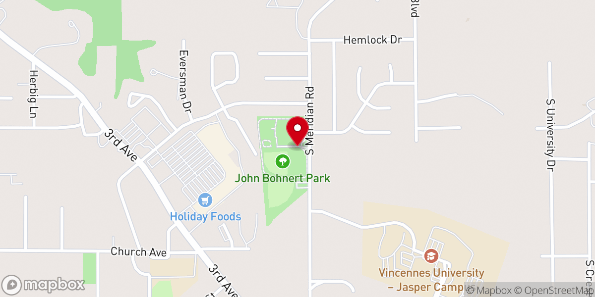 Map showing location of Bohnert Park