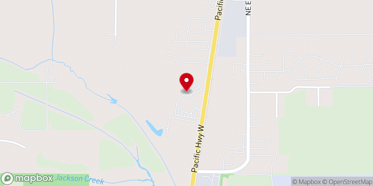 Map showing location of Life Community Church
