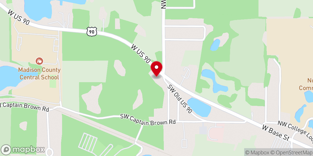 Map showing location of New Life Christian Church International