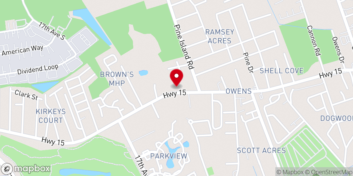Map showing location of Pleasant Hill Church