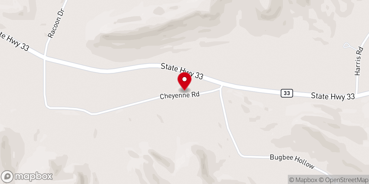 Map showing location of Revels Church Foundation, 1875