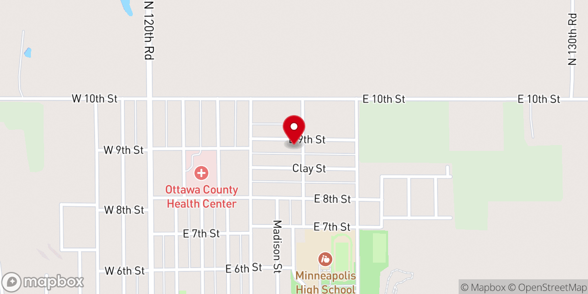 Map showing location of Pathway Church
