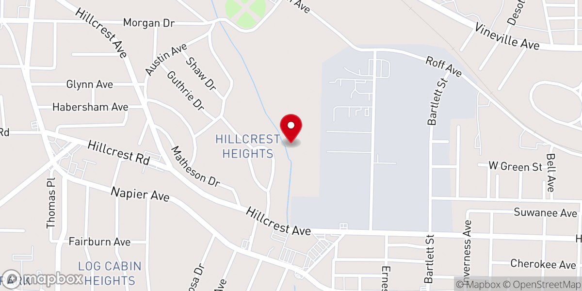 Map showing location of Faithful Church of God in Christ
